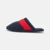 Pier One UNISEX - Hausschuh - Dark Blue/red -Pier One 235bd992fafa4c2c861f165a2a5d1e04
