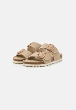 Pier One LEATHER - Pantolette Flach - Beige 10 Pier One LEATHER - Pantolette Flach - Beige -Pier One 5e6f22e4ce4b4fad8910aecdf2f52ef9