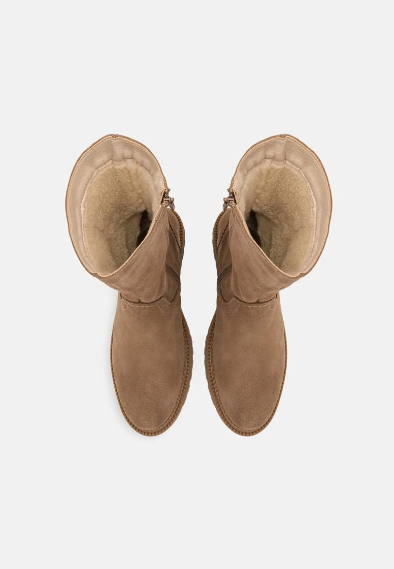 Pier One LEATHER WINTER BOOT - Stiefel - Taupe 8 Pier One LEATHER WINTER BOOT - Stiefel - Taupe – Bild 6