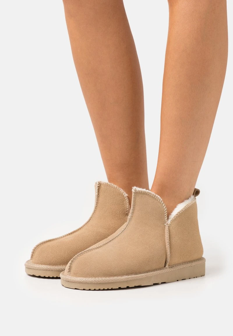 Pier One LEATHER - Hausschuh - Beige 3 Pier One LEATHER - Hausschuh - Beige